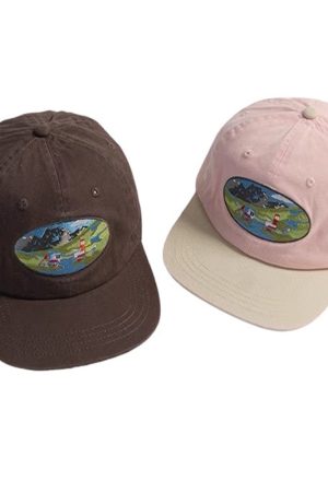 Casual Day Outfits, Easy Trendy Outfits River Lighthouse Embroidery Cap