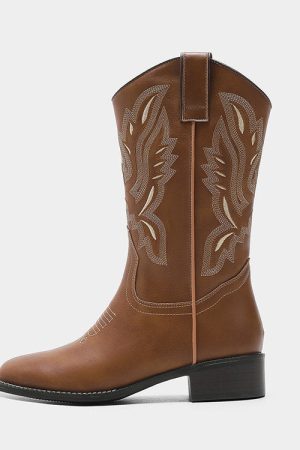 Casual Day Outfits, Easy Trendy Outfits Road To Rideout Embroidery Cowboy Boots