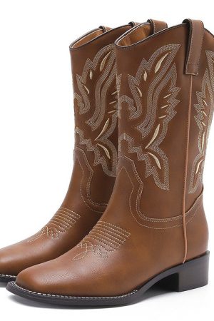 Casual Day Outfits, Easy Trendy Outfits Road To Rideout Embroidery Cowboy Boots