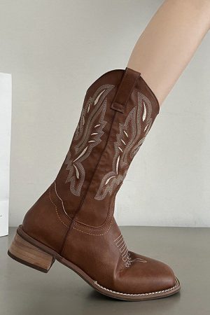 Casual Day Outfits, Easy Trendy Outfits Road To Rideout Embroidery Cowboy Boots