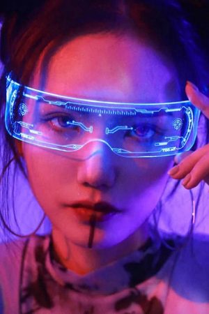 Casual Day Outfits, Easy Trendy Outfits Robo Babe LED Sunglasses