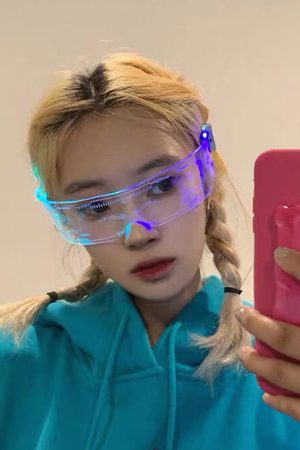 Casual Day Outfits, Easy Trendy Outfits Robo Babe LED Sunglasses