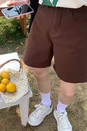 Casual Day Outfits, Easy Trendy Outfits Rule Breaker High-Rise Shorts