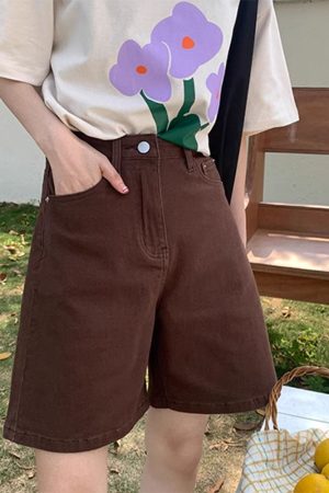 Casual Day Outfits, Easy Trendy Outfits Rule Breaker High-Rise Shorts