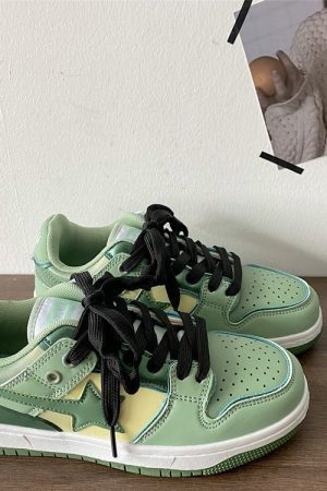 Casual Day Outfits, Easy Trendy Outfits Sage Green Star Sneakers