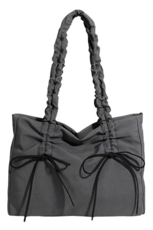 Casual Day Outfits, Easy Trendy Outfits Saturday School Bow Shoulder Bag