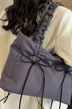 Casual Day Outfits, Easy Trendy Outfits Saturday School Bow Shoulder Bag