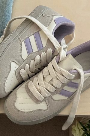 Casual Day Outfits, Easy Trendy Outfits Saturday School Sneakers in Lavender