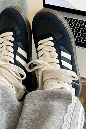 Casual Day Outfits, Easy Trendy Outfits Saturday School Sneakers in Navy