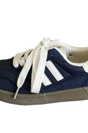Casual Day Outfits, Easy Trendy Outfits Saturday School Sneakers in Navy