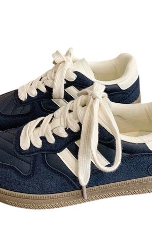 Casual Day Outfits, Easy Trendy Outfits Saturday School Sneakers in Navy