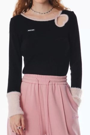 Casual Day Outfits, Easy Trendy Outfits Secret Crush Heart Cutout Top