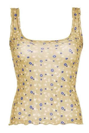 Casual Day Outfits, Easy Trendy Outfits Secret Garden Mesh Tank Top