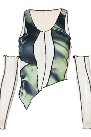 Casual Day Outfits, Easy Trendy Outfits Secret Missions Top & Gloves Set