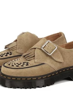 Casual Day Outfits, Easy Trendy Outfits Self Made Fringe Suede Loafers