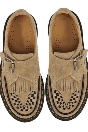 Casual Day Outfits, Easy Trendy Outfits Self Made Fringe Suede Loafers