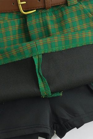 Casual Day Outfits, Easy Trendy Outfits Self Made Preppy Mini Skirt