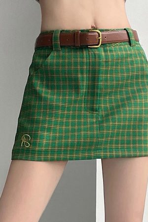 Casual Day Outfits, Easy Trendy Outfits Self Made Preppy Mini Skirt