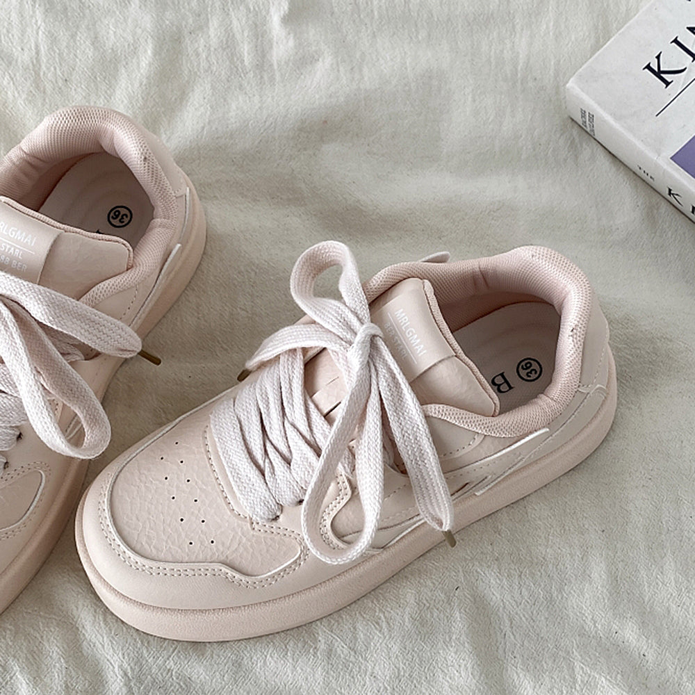 Casual Day Outfits, Easy Trendy Outfits Self Made Skater Sneakers in Pink Casual Day Outfits, Easy Trendy Outfits Self Made Skater Sneakers in Pink