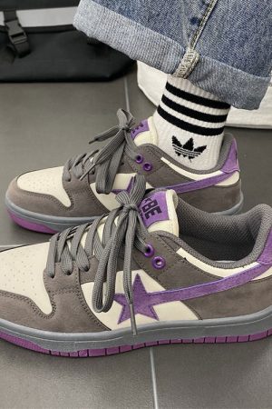 Casual Day Outfits, Easy Trendy Outfits Shooting Star Aesthetic Sneakers