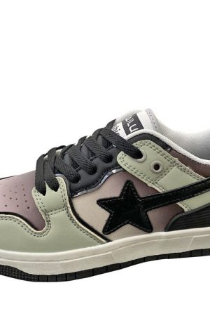 Casual Day Outfits, Easy Trendy Outfits Shooting Star Sneakers in Gradient Grey