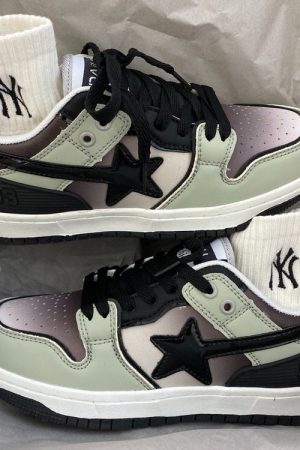 Casual Day Outfits, Easy Trendy Outfits Shooting Star Sneakers in Gradient Grey