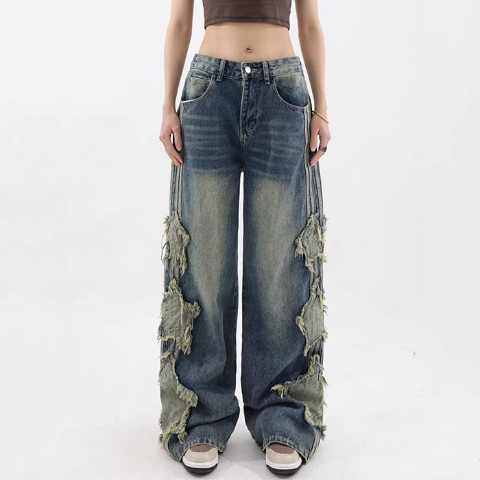 Casual Day Outfits, Easy Trendy Outfits Side Stripe Star Jeans Casual Day Outfits, Easy Trendy Outfits Side Stripe Star Jeans