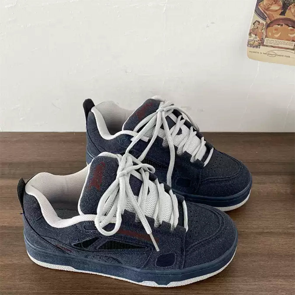 Casual Day Outfits, Easy Trendy Outfits Skater Girl Sneakers in Navy Casual Day Outfits, Easy Trendy Outfits Skater Girl Sneakers in Navy