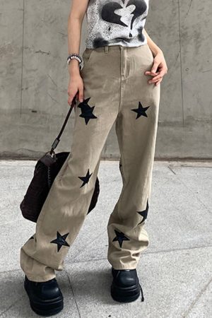 Casual Day Outfits, Easy Trendy Outfits Skater Girl Star Jeans