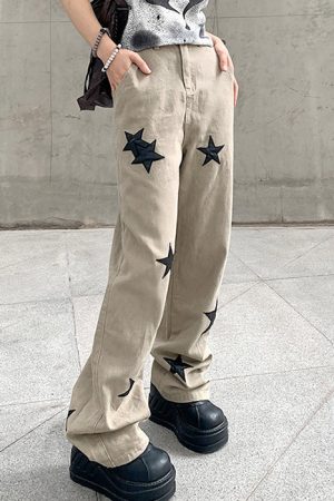 Casual Day Outfits, Easy Trendy Outfits Skater Girl Star Jeans