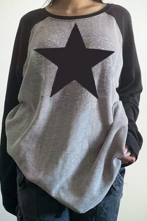 Casual Day Outfits, Easy Trendy Outfits Skater Girl Star Top