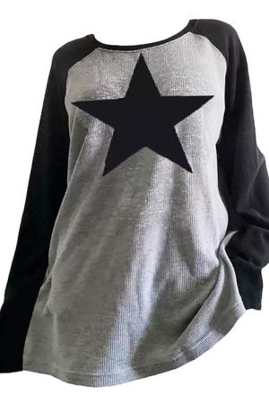Casual Day Outfits, Easy Trendy Outfits Skater Girl Star Top