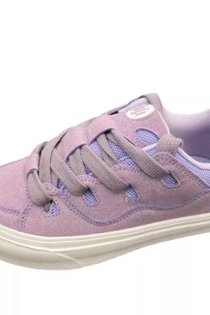 Casual Day Outfits, Easy Trendy Outfits Skater Lavender Sneakers