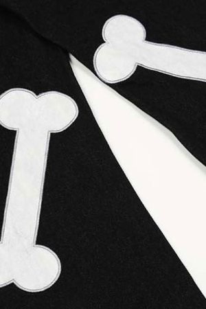 Casual Day Outfits, Easy Trendy Outfits Skeleton Hands Embroidery Jeans