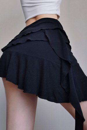 Casual Day Outfits, Easy Trendy Outfits Skippin' School Layered Skirt