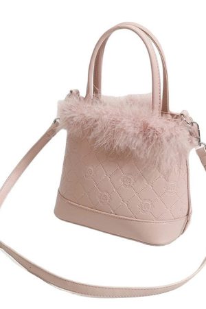 Casual Day Outfits, Easy Trendy Outfits Soft Girl Aesthetic Fluffy Bag