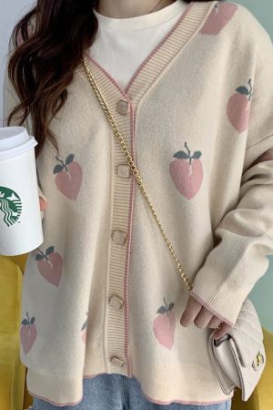 Casual Day Outfits, Easy Trendy Outfits Soft Peach Cardigan