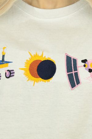 Casual Day Outfits, Easy Trendy Outfits Space Research Tee