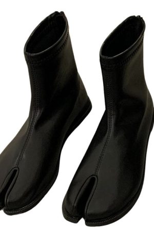 Casual Day Outfits, Easy Trendy Outfits Split Toe Tabi Flat Boots