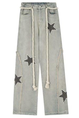 Casual Day Outfits, Easy Trendy Outfits Star Child Baggy Jeans