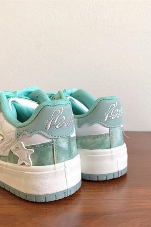 Casual Day Outfits, Easy Trendy Outfits Star Child Sky Blue Sneakers