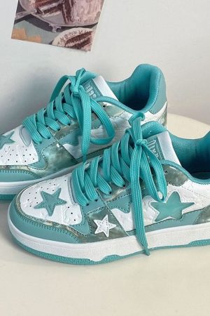 Casual Day Outfits, Easy Trendy Outfits Star Child Sky Blue Sneakers
