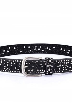 Casual Day Outfits, Easy Trendy Outfits Star Girl Aesthetic Rivet Belt