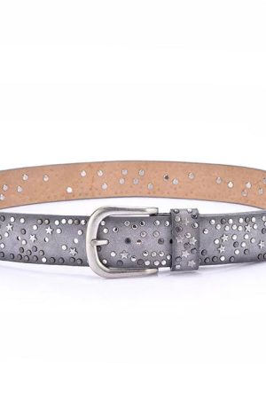 Casual Day Outfits, Easy Trendy Outfits Star Girl Aesthetic Rivet Belt