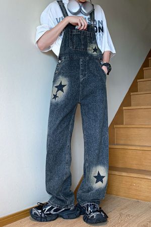 Casual Day Outfits, Easy Trendy Outfits Star Girl Denim Overalls