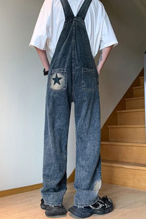 Casual Day Outfits, Easy Trendy Outfits Star Girl Denim Overalls