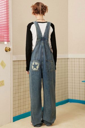 Casual Day Outfits, Easy Trendy Outfits Star Girl Denim Overalls