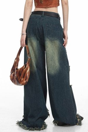 Casual Day Outfits, Easy Trendy Outfits Star Girl Destroyed Jeans