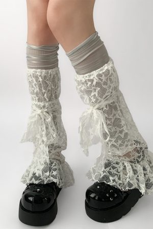 Casual Day Outfits, Easy Trendy Outfits Star Girl Lace Leg Warmers