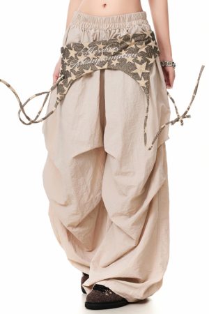 Casual Day Outfits, Easy Trendy Outfits Star Girl Layered Baggy Pants